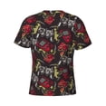 thumbnail image 6 of Qekee Vintage Gaming Classic Fit T-Shirt Men's Shirt Men's Tight Short Sleeves for Exercise, Running, Mountaineering - Vintage Gaming, 6 of 9