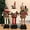 Brown, variant on HHVB Christmas Decoration 3PCS Large Standing Snowmen, Elk, Santa Claus Plush Doll with Retractable Spring Legs for Christmas Ornaments Home Holiday Decoration Xmas Gift