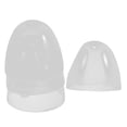 thumbnail image 2 of 4 Pcs Universal Wide Neck Baby Bottle Caps Replacement Parts for Baby Feeding Bottles Baby Bottle Caps Baby Bottle Lid Baby Bottle Caps Replacement, 2 of 3