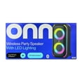 thumbnail image 3 of onn Large Party Speaker Gen 2 with LED Lighting, 3 of 9