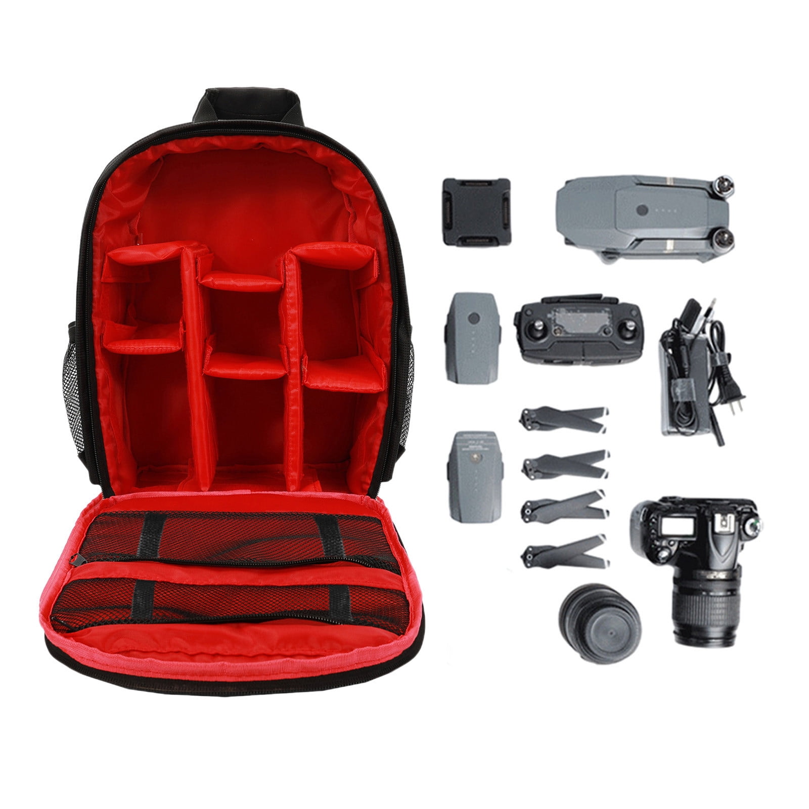 Sac à Dos étanche Pour Appareil Photo – Grande Capacité, Compartiments Réglables – Pour Reflex, Objectifs – Dos Ergonomique - 3