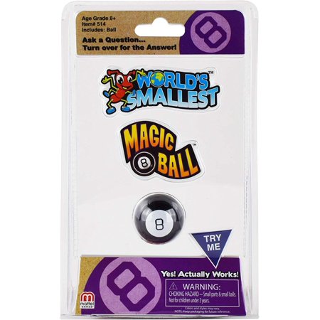 World's Smallest Magic 8 Ball