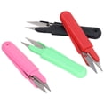 thumbnail image 4 of Mini Small Snips, Thread Snips Practical DIY Sewing 4PCS Round Lightweight  Stainless Steel Wear Resistant  for Household for Knit for Sewing, 4 of 7