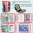 thumbnail image 1 of Educación Montessori Educación Infantil Educación Infantil Libros de Tela Juguetes para Bebés de 0 a 1 Años Rompecabezas Tridimensional, 1 of 4