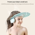 thumbnail image 3 of Gorros De Baño Para Niños, Gorro Para Lavar El Cabello, Ajustable, Conveniente, Para El Hogar, Producto Para Baby Shower, Protectores Para El Cabello Cómodos Con Forma Hermosa seitruly BA000656-03, 3 of 6