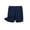 Navy, variant on Girls Casual Shorts,Solid Pull On Performance Short Pants for Girls,Versatile Summer Bottoms for Beach Outings Ages 9-19