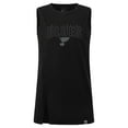 thumbnail image 2 of Women's Levelwear Black St. Louis Blues Influx Darkmoon Tank Top, 2 of 3