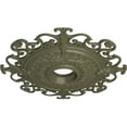 thumbnail image 3 of 38 3/8"OD x 6 5/8"ID x 2 7/8"P Orleans Ceiling Medallion (Fits Canopies up to 8 1/4"), Hand-Painted Painted Turtle, 3 of 6