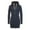 Navy, variant on Bibifish Womens Long Hoodies Solid Zipper Front Drawstring Detail Long Sleeve Hoodies Slim Fit Casual Warm Cozy Spring Fall Long Length Hoodie Jackets