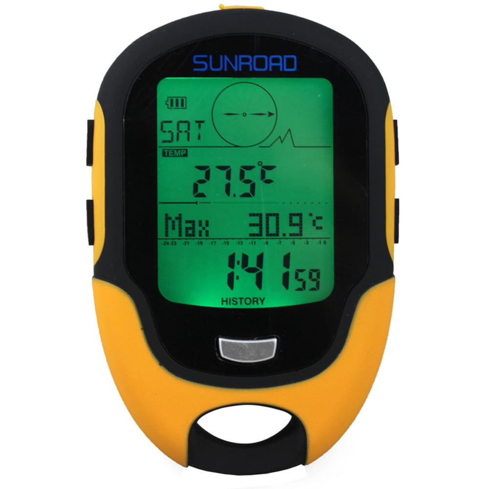 Carabiner Digital Altimeter Barometer,Digital Altimeter,Digital Barometer,Used for Outdoor Enthusiasts Hiking Camping Climbing Altitude Meter Temperature