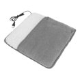 thumbnail image 1 of Foot Warmer Electric Heating Pad Soft Fleece Pad Cushion Feet Warm Floor Mat, 1 of 4