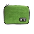 thumbnail image 1 of Luxtude Electronics Organizer, Travel Cable Organizer bag, Portable Cord Storage&Cable bag, Compact Tech Bag & Charger Case, Travel Essentials for Electronics Accessories/USB/SD/Charger, Green, 1 of 9
