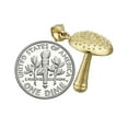 thumbnail image 3 of 14K Gold 3D Mushroom Charm, 3 of 5