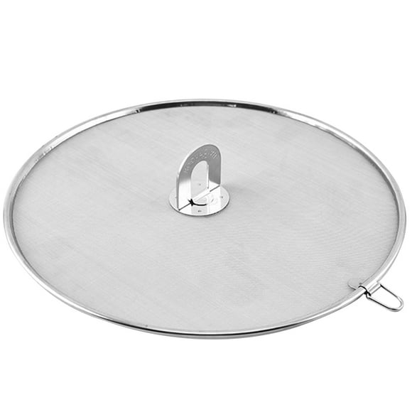 Oven Guard Oil Stainless Steel Grease Cover Metal Backsplash Splatter Screen Bacon
