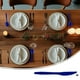 thumbnail image 1 of Juego de suministros desechables nacionalistas para fiestas - 20 cubiertos de plástico rojos, blancos, azules para el Día de la Independencia, el Día de los Veteranos, el Día de los Caídos, 1 of 5