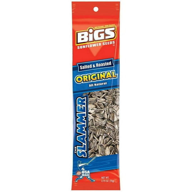 BIGS Sunflower Seeds, (Pack of 12), Multiple Flavors and Bag Sizes