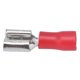thumbnail image 2 of Connecteur à fourche FDD2250, 100 pièces, connecteur à fourche femelle avec coque isolante pour câble de 1,5 à 2,5 mm (rouge), 2 of 4