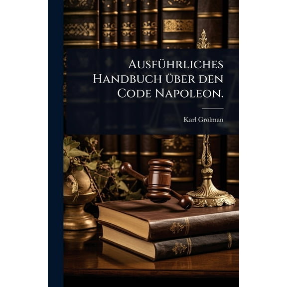 AusfÃ1/4hrliches Handbuch Ã1/4ber den Code Napoleon., (Paperback)