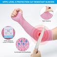 thumbnail image 3 of Cut Resistant Sleeve, Arm Safety Protectors Sleeves with Thumb Hole Level 5 Protection Forearm Guard, 3 of 5