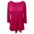 thumbnail image 4 of EDFBUYKRS Shirts for Women Puff Long Sleeve Womens Blouses Casual Fall Tunic Tops L, 4 of 4