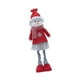 thumbnail image 5 of Decoración de muñeca navideña Adorno navideño Muñeca de pie Suave Estirable Largo Muñeco de nieve, 5 of 9