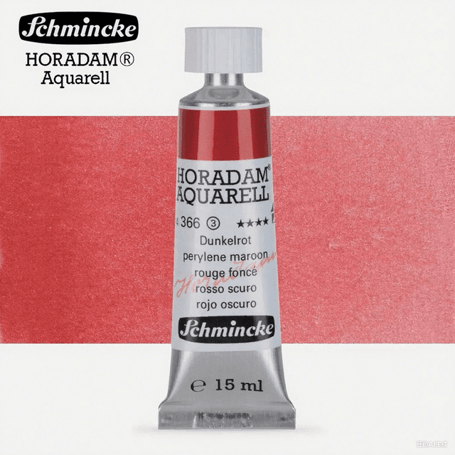 Schmincke - Set de Acuarelas HORADAM AQUARELL | Tubos de 15 ml, Pinturas para Artistas, Aficionados y Estudiantes, Materiales de Arte, Serie 366