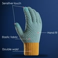 thumbnail image 7 of Women's Gloves Mittens Winter Women Keep Warm Touching Screen Knit Gloves Elastic Cuff Soft Full Finger Gloves Mitten, Women's Accessories Gloves Mittens, 7 of 7