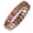 Rose-Gold, variant on Mens Magnetic Bracelet Titanium Steel Magnetic Bracelet with Double Row (Rose Gold)