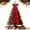 Red, variant on Giant Christmas Bow 71x20 Inch, Extra Large Velvet Christmas Tree Topper, Xmas Decor for Home Holiday Wedding Party Decorations