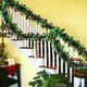 thumbnail image 4 of Adornos navideños, guirnaldas de oropel navideño con purpurina verde, adornos para árbol de Navidad con hojas y frutos rojos, adornos colgantes para fiestas, suministros de decoración para fiestas nav, 4 of 6