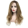 thumbnail image 4 of SUCS Women's Fashion Wig Brown Synthetic Hair Long Wigs Wave Curly Wig, 4 of 5
