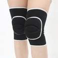 thumbnail image 2 of CSChome Genouillères Non Restrictives Genouillères 2 Pcs Protection Douce Confortable Anti-Collision pour Volleyball Yoga Sports, 2 of 7