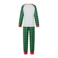 thumbnail image 4 of Fiomva Christmas Santa Hat Pattern Family Matching Pajamas,2-piece,Unisex,Sizes Baby-Kids-Adult, 4 of 9