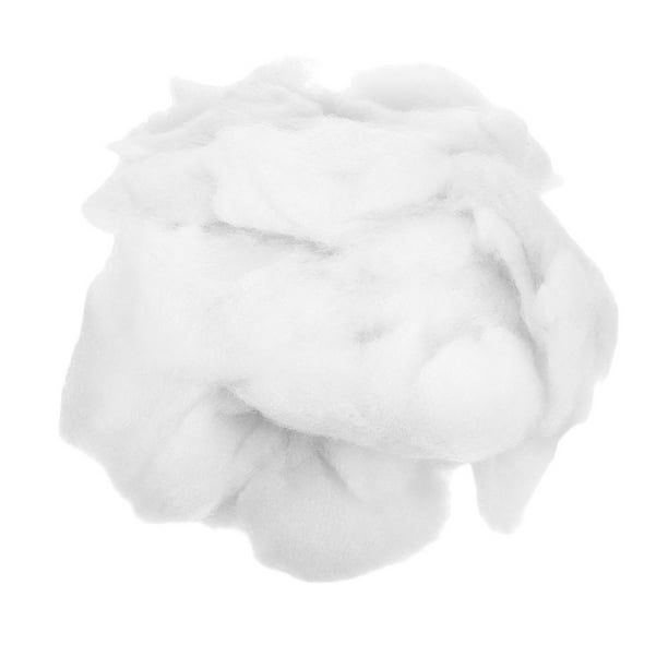 1 paquete 125 g de relleno de fibra de poliéster Material de relleno suave Material de relusificación de lujos