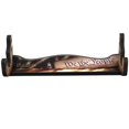thumbnail image 1 of Rush Creek Creations Single Rifle or Shotgun Gun Wall Display Rack with Convenient Stress-Free Assembly, Americana, 1 of 7