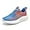 Blue, variant on Women Sneakers Lightweight Breathable Colorful Jogging Shoes Non-slip Casual Walking Shoes