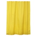 thumbnail image 1 of Rideau de Douche Extra Long Jaune Polyester 12 Anneaux 79"L x 71"W, 1 of 5