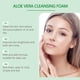 thumbnail image 4 of Espuma limpiadora de aloe vera, reduce arrugas, crema limpiadora iluminadora, cuidado suave, aclara manchas, limpiador facial nutritivo, 100 ml., 4 of 9