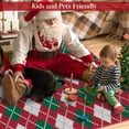 thumbnail image 2 of Christmas Plaid Area Rug Modern Holiday Doormat Soft Machine Washable Stain Resistant Runner Rug Holiday Décor for Living Room、Entrance Door、Bedroom、Laundry Room、Dormitory, 2 of 9