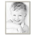 thumbnail image 2 of ArtToFrames 27" x 36" Slanted Lip White Picture Frame, 27x36 inch White Wood Poster Frame (WOM-4825),  Pack, 2 of 7