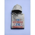 thumbnail image 3 of I'm Not Drunk I'm Patriotic Hoodie Women -Image by Shutterstock, Female Small, 3 of 4