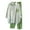 Green, variant on Two Piece Sets for Women Summer Outfits Sets Striped V Neck Tops Wide Leg Pants Set Casual Loose Going Out Outfits Set with Pockets