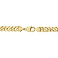 thumbnail image 4 of 14K Yellow Gold 9.5mm Beveled Curb Chain, 4 of 6
