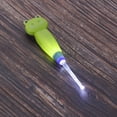 thumbnail image 3 of Kit de eliminación de cera del oído con limpiador de orejas LED Herramienta de limpieza de seguridad de orejas con pinzas para ni?os y adultos(Rana verde) Amonsee NO, 3 of 4