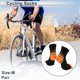 thumbnail image 2 of Calcetines de ciclismo Unique Bargains, de secado rápido, para exteriores, color naranja y negro, tamaño M, neutros y universales, 1 par, combinación de colores, 2 of 6