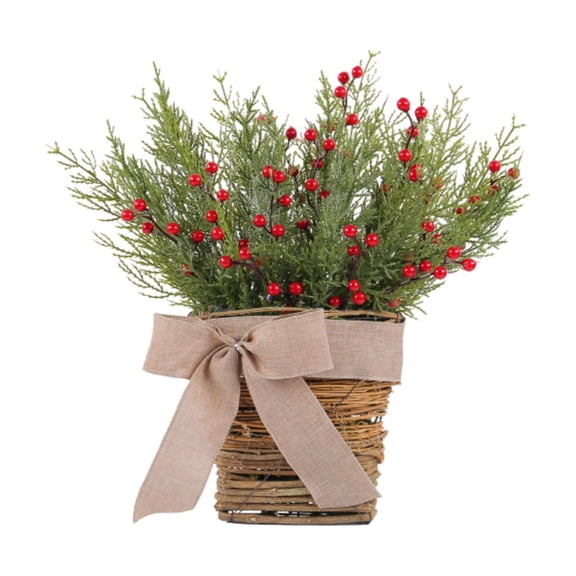 Baoblaze Door Hanger Basket Wreath Front for Farmhouse Fireplace Courtyard