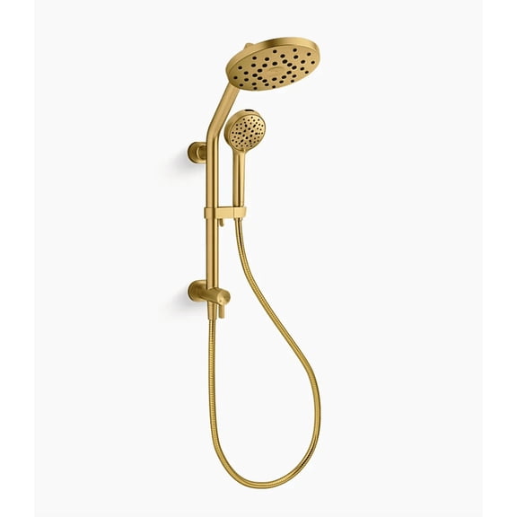 Kohler HydroRail Shower column kit, 1.75 gpm, Gold