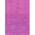 thumbnail image 1 of Ahgly Company Indoor Rectangle Abstract Purple Modern Area Rugs, 2' x 5', 1 of 4