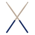 thumbnail image 1 of 1-Pair Drumstick 5A Anti Slip Drumstick Antiskid Drum Sticks Maple Wood Drumsticks Triangular with Non-Slip Wrapped Handle Musical Instrument Drum Set Accessories, 1 of 5