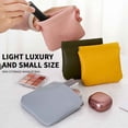 thumbnail image 4 of JeashCHAT Little Pouch No Zipper Self-closing Waterproof Small Makeup Bag Portable Small Storage Bag Mini Lipstick Change Headphones Jewelry Bag for Women Girls, Green, 4 of 4